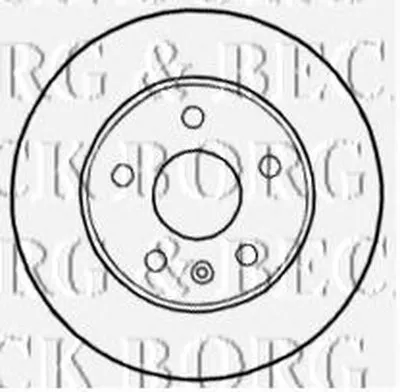 Тормозной диск BORG & BECK купить