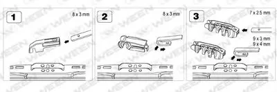 Щетка стеклоочистителя Standart WEEN купить