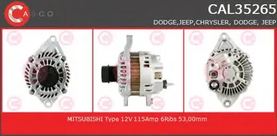 Генератор GENUINE SERIES CASCO купить