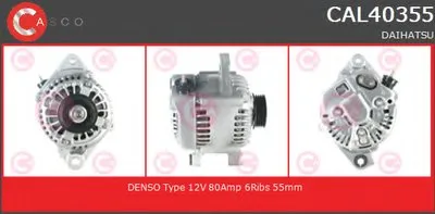 Генератор GENUINE SERIES CASCO купить