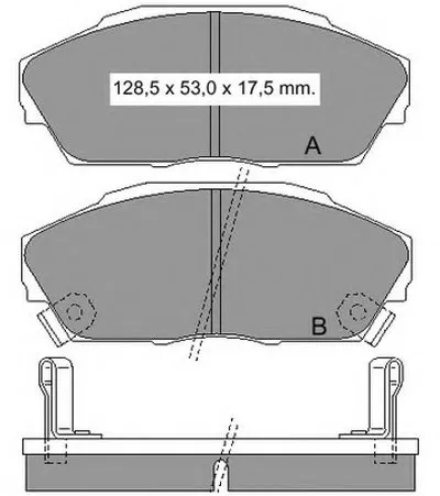 Комплект тормозных колодок, дисковый тормоз VEMA купить