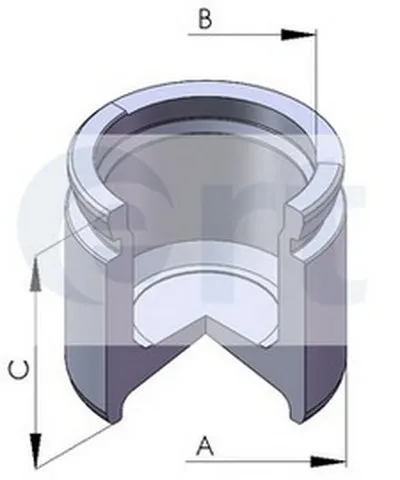 Поршень, корпус скобы тормоза ERT купить