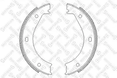 Комплект тормозных колодок STELLOX купить