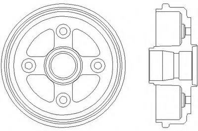 Тормозной барабан HELLA PAGID купить