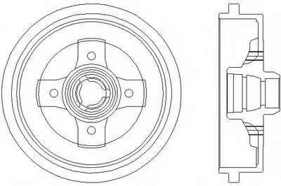 Тормозной барабан HELLA PAGID купить