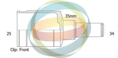 Шарнирный комплект, приводной вал ODM-MULTIPARTS купить