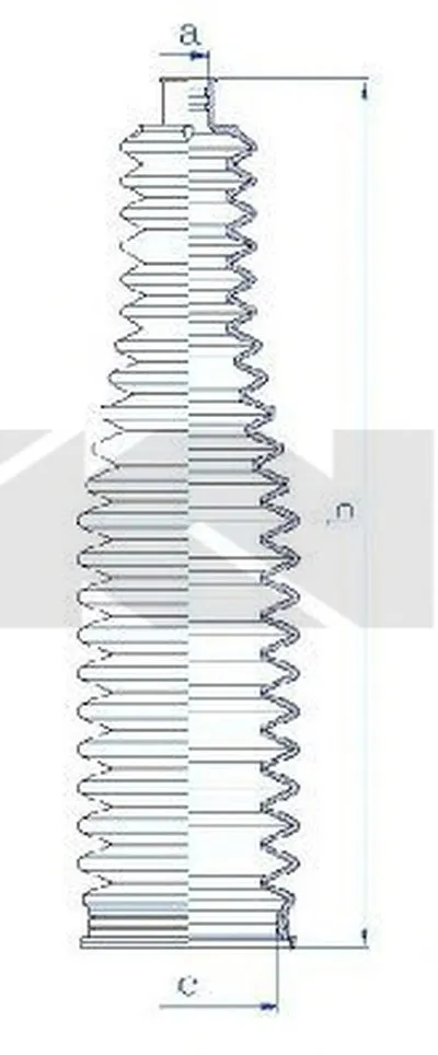 Пыльник, рулевое управление SPIDAN купить