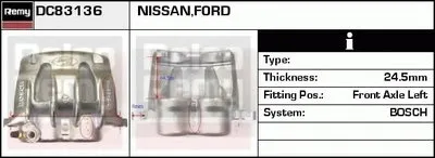 Тормозной суппорт Remanufactured REMY (Multiline) DELCO REMY купить