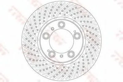 Тормозной диск TRW купить