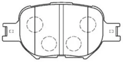Комплект тормозных колодок, дисковый тормоз Premium Advics AISIN купить