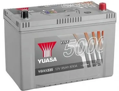 Стартерная аккумуляторная батарея YBX5000 Silver High Performance SMF Batteries YUASA купить