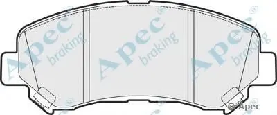 Комплект тормозных колодок, дисковый тормоз APEC braking купить