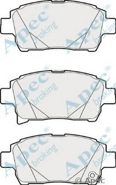 Комплект тормозных колодок, дисковый тормоз APEC braking купить