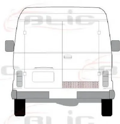 Задняя дверь BLIC купить