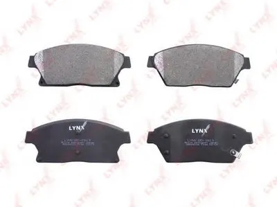 Комплект тормозных колодок, дисковый тормоз LYNXauto купить