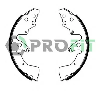 Комплект тормозных колодок PROFIT купить