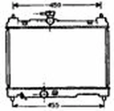 Радиатор, охлаждение двигателя MDR купить