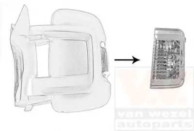 Фонарь указателя поворота VAN WEZEL купить