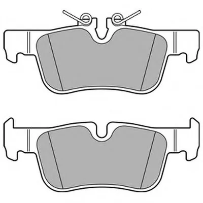 Комплект тормозных колодок, дисковый тормоз DELPHI купить