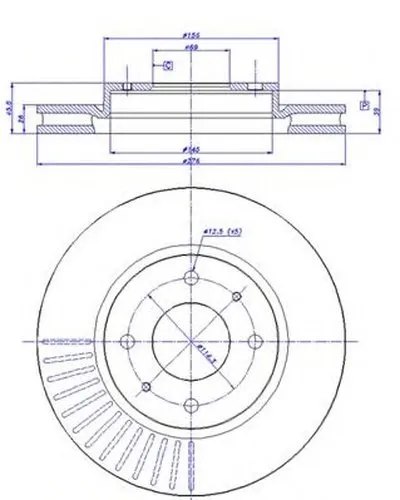 Тормозной диск CAR купить
