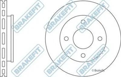 Тормозной диск Brake Fit APEC braking купить