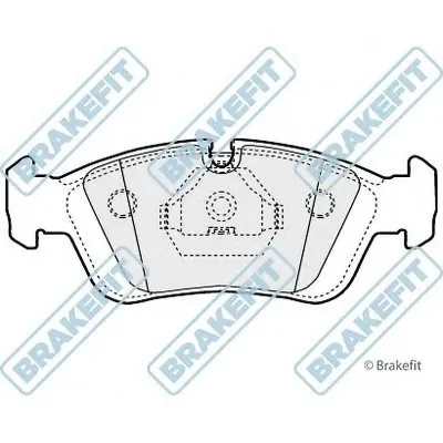 Комплект тормозных колодок, дисковый тормоз Brake Fit APEC braking купить