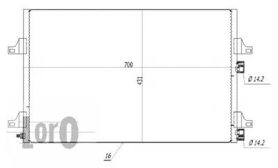 Конденсатор, кондиционер LORO купить