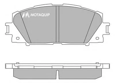 Комплект тормозных колодок, дисковый тормоз MOTAQUIP купить