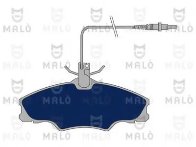 Комплект тормозных колодок, дисковый тормоз MALÒ купить