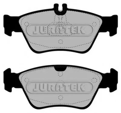 Комплект тормозных колодок, дисковый тормоз JURATEK купить
