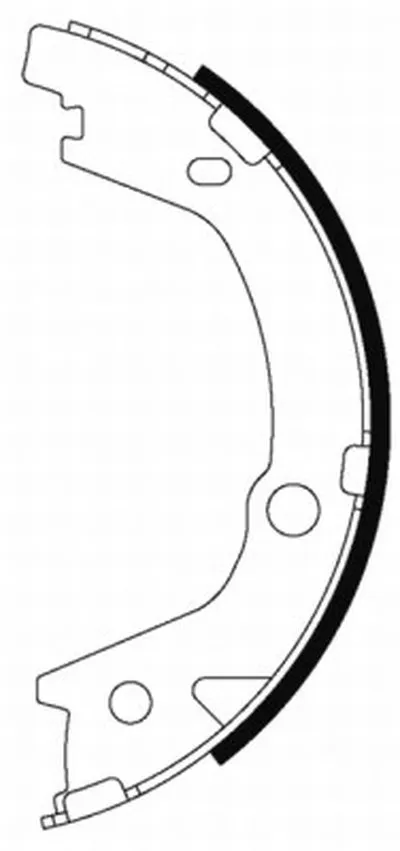 Комплект тормозных колодок, стояночная тормозная система HELLA купить