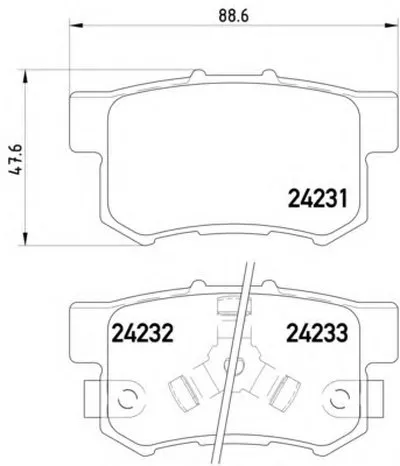 Комплект тормозных колодок, дисковый тормоз HELLA купить