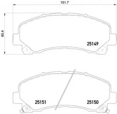 Комплект тормозных колодок, дисковый тормоз HELLA купить