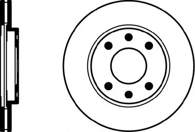 Тормозной диск PRO HELLA купить