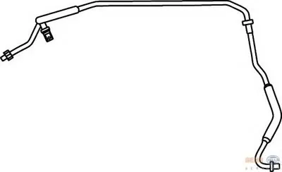 Трубопровод высокого давления, кондиционер BEHR HELLA SERVICE HELLA купить