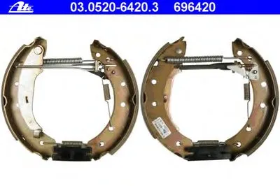 Комплект тормозных колодок Original ATE TopKit ATE купить