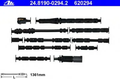 Сигнализатор, износ тормозных колодок ATE купить