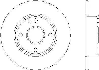 Тормозной диск TEXTAR купить