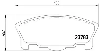 Комплект тормозных колодок, дисковый тормоз HELLA PAGID купить