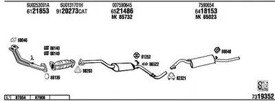 Система выпуска ОГ WALKER купить