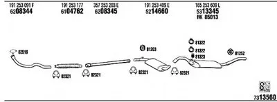 Система выпуска ОГ WALKER купить
