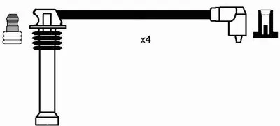 Комплект проводов зажигания NGK купить