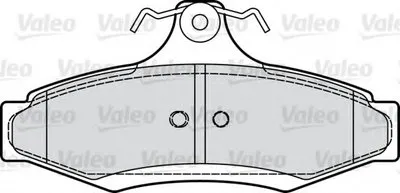 Комплект тормозных колодок, дисковый тормоз VALEO купить