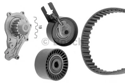 Водяной насос + комплект зубчатого ремня BOSCH купить