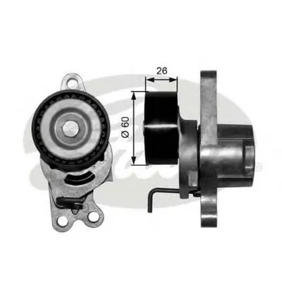 Натяжной ролик, поликлиновой  ремень DriveAlign® GATES купить