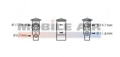 Расширительный клапан, кондиционер VAN WEZEL купить