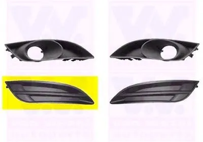 Решетка вентилятора, буфер VAN WEZEL купить
