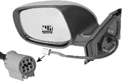 Наружное зеркало VAN WEZEL купить