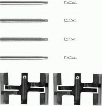 Комплектующие, колодки дискового тормоза TEXTAR купить