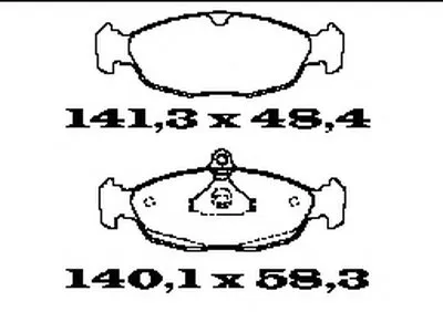 Комплект тормозных колодок, дисковый тормоз FTE купить